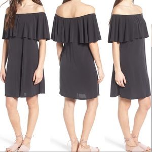BP. Off the Shoulder Ruffle Dress | XS